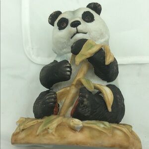 vintage american panda baby bear picnic 1982